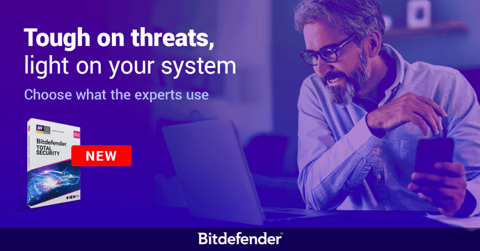 Bảo vệ tốt hơn với Bitdefender phiên bản mới